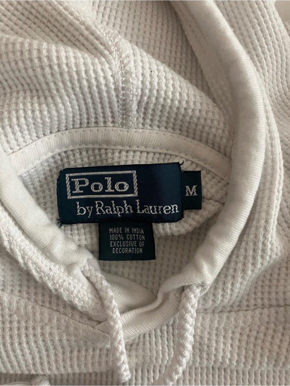 Ralph Lauren White Hoodie - Picture 2 of 6